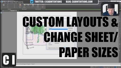 How To Make A Custom Layout Size In Autocad