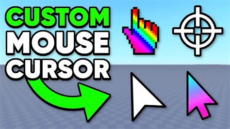 how to make a custom mouse cursor in roblox studio