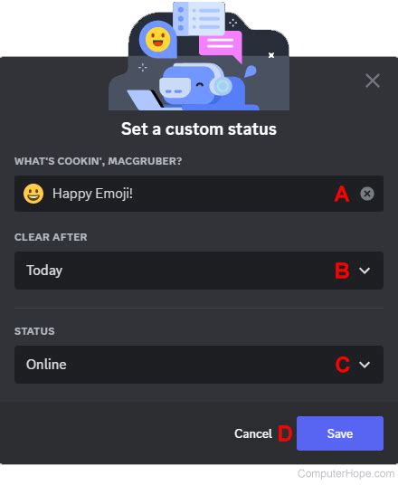 How To Make A Custom Status In Discord