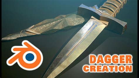 How To Make A Dagger In Blender