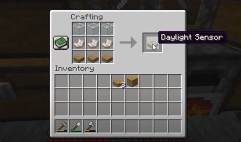 How To Make A Daylight Sensor Block In Minecraft
