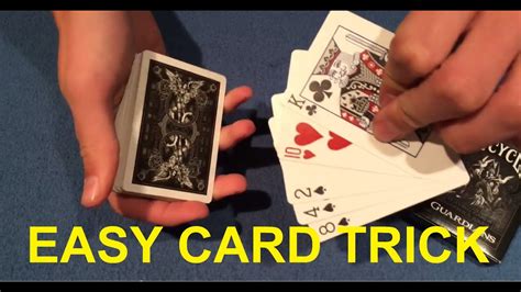 Learn an easy card trick and win a deck of cards Easy card tricks