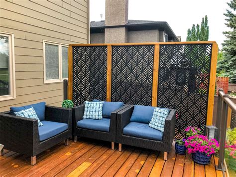 How To Make A Deck Privacy Screen