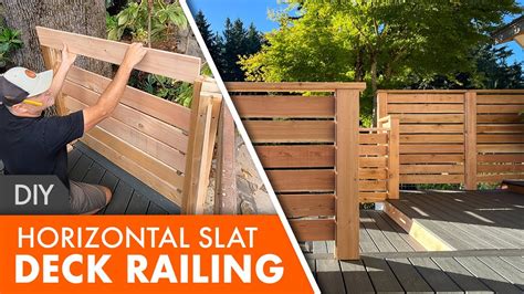 How To Make A Deck Railing