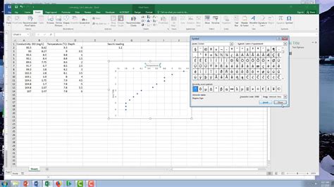 how to make a depth chart in excel