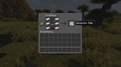 How To Make A Detector Rail In Minecraft
