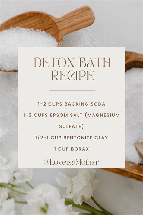How To Make A Detox Bath