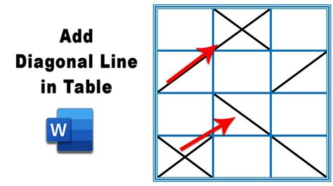 How To Make A Diagonal Line In A Paper