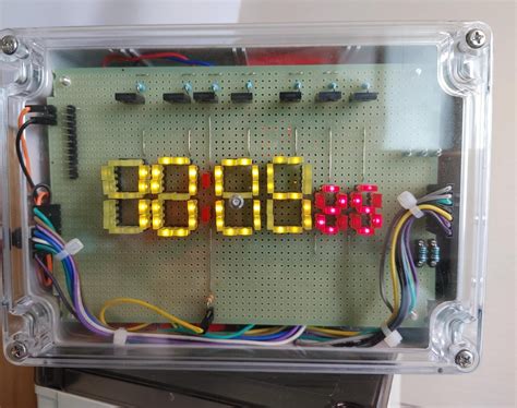 How To Make A Digital Clock Using 7 Segment Display