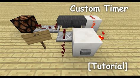 How To Make A Digital Timer In Minecraft