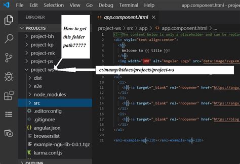 how to make a directory in visual studio code
