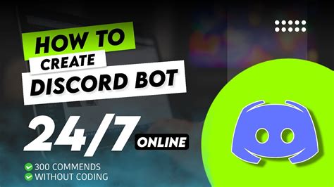 how to make a discord bot without coding free