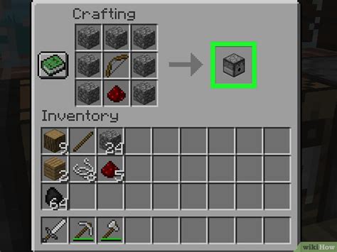 how to make a dispenser in mc