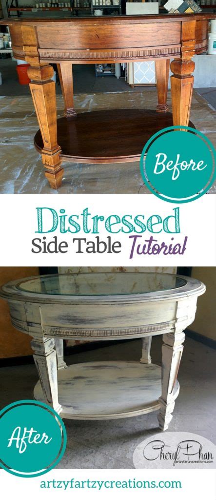 How To Make A Distressed Table