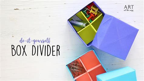 How To Make A Divider In A Box