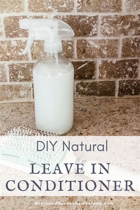 How To Make A Diy Leave In Conditioner