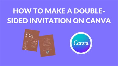 how to make a document double sided in canva