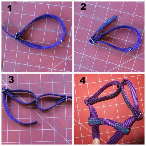 how to make a dog harness tutorial