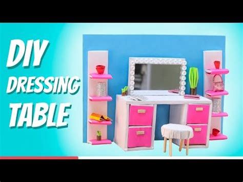 How To Make A Doll Dressing Table