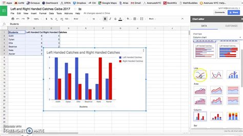 how to make a double bar graph on google sheets