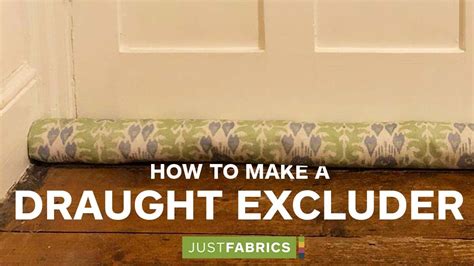 How To Make A Draft Excluder