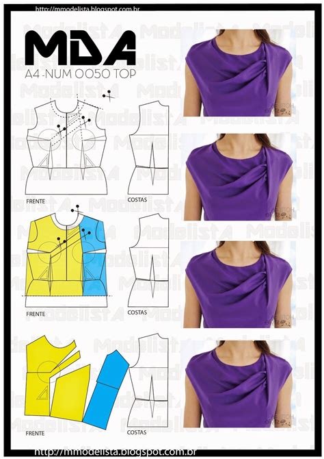 How To Make A Drape Top Pattern