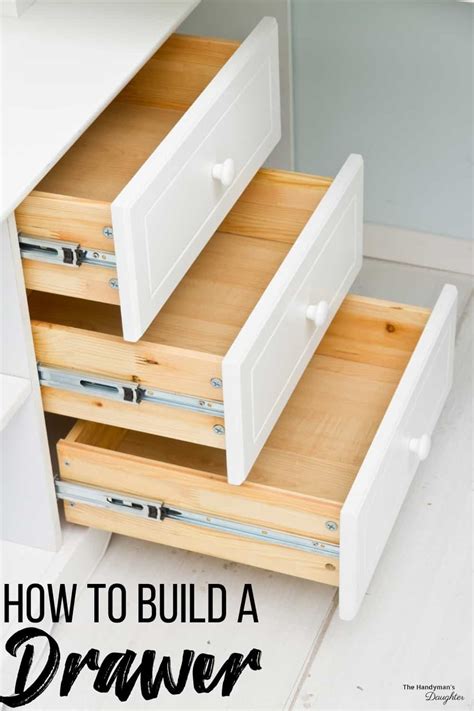 how to make a drawer inside a drawer