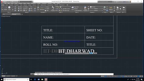 How To Make A Drawing Template In Autocad