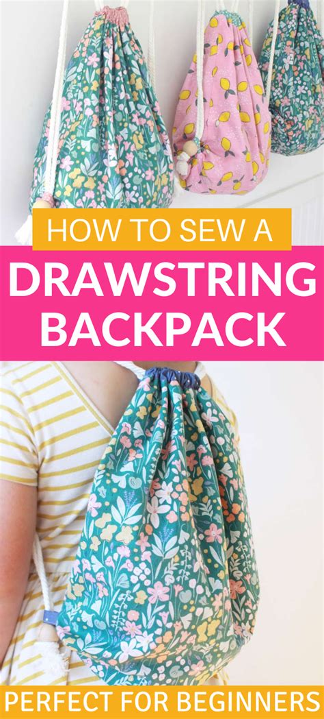 DIY BACKPACK TUTORIAL WITH POCKET DESIGN FROM SCRATCH STEP