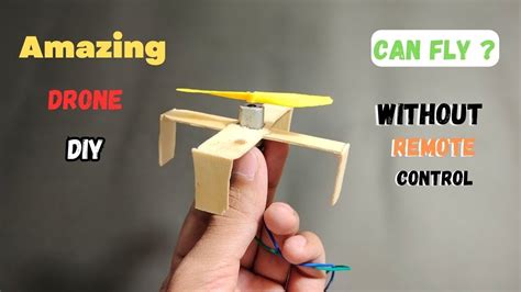How To Make A Drone Without Remote Control