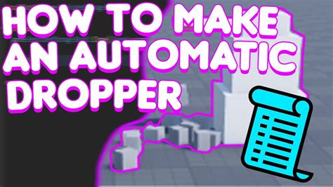 How To Make A Dropper Drop Automatically