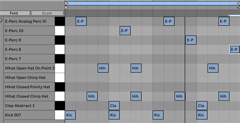 how to make a drum pattern in ableton live