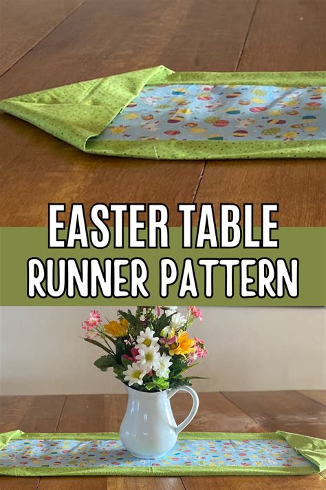 How To Make A Easter Table Runner