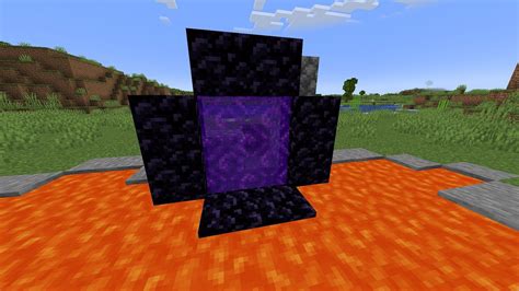 How To Make A Ender Portal With A Lava Pool