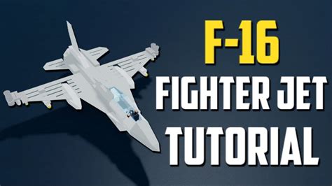 how to make a f16 in plane crazy