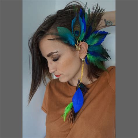 How To Make A Feather Ear Cuff