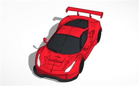 how to make a ferrari in tinkercad