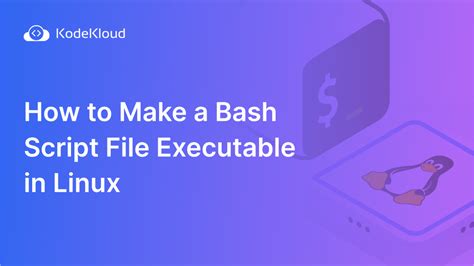 how to make a file executable in linux terminal