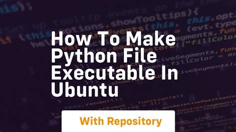 how to make a file executable in ubuntu
