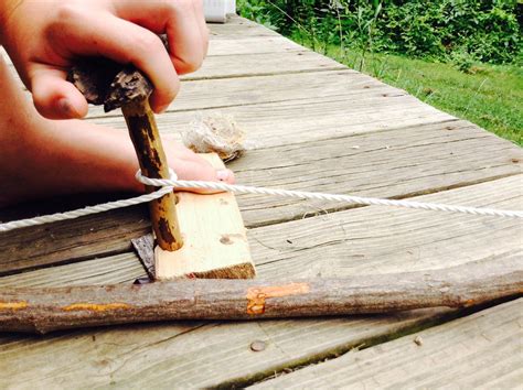 How To Make A Fire Using Friction