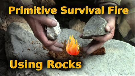 How To Make A Fire Using Rocks