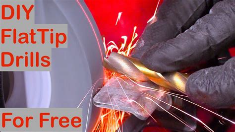 How To Make A Flat Bottom Drill Bit