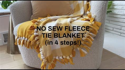 How To Make A Fleece Throw