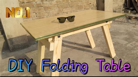 how to make a foldable table
