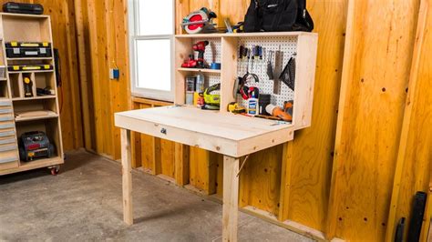 how to make a foldable work bench