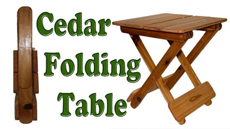 how to make a folding table