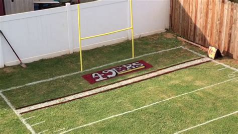 how to make a football field