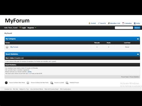 How To Make A Forum site In Html