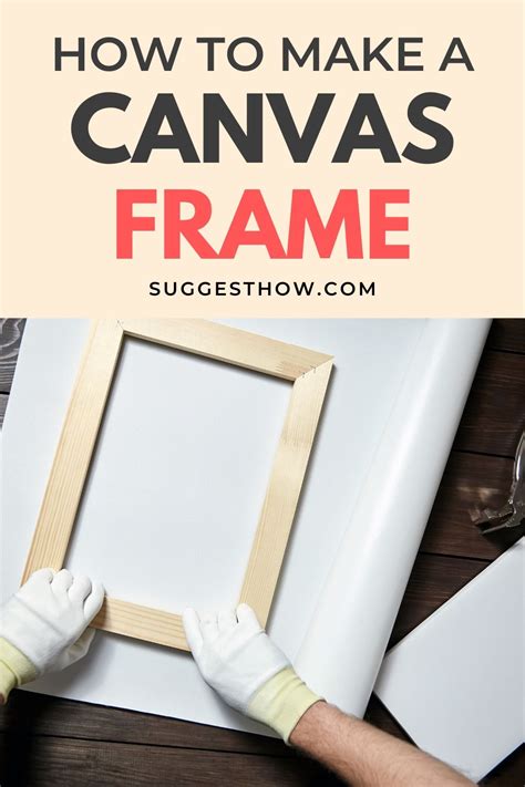 How To Make A Frame From A Canvas