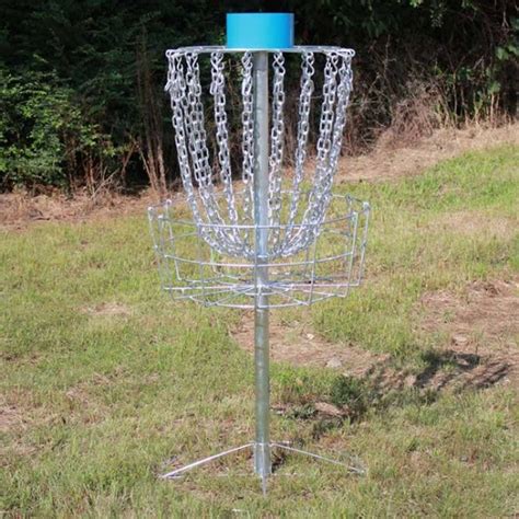 how to make a frisbee golf basket